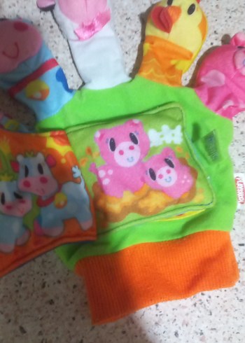 Renkli Hayvan Figürlü Parmak Kuklası playskool - Görsel 4