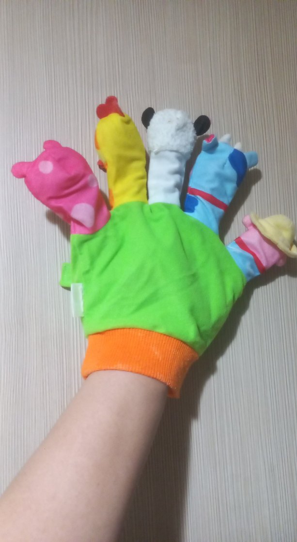 Renkli Hayvan Figürlü Parmak Kuklası playskool - Görsel 2