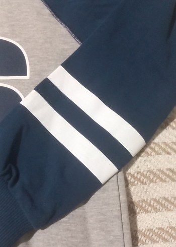 Gri Baskılı Erkek Sweatshirt - Görsel 2