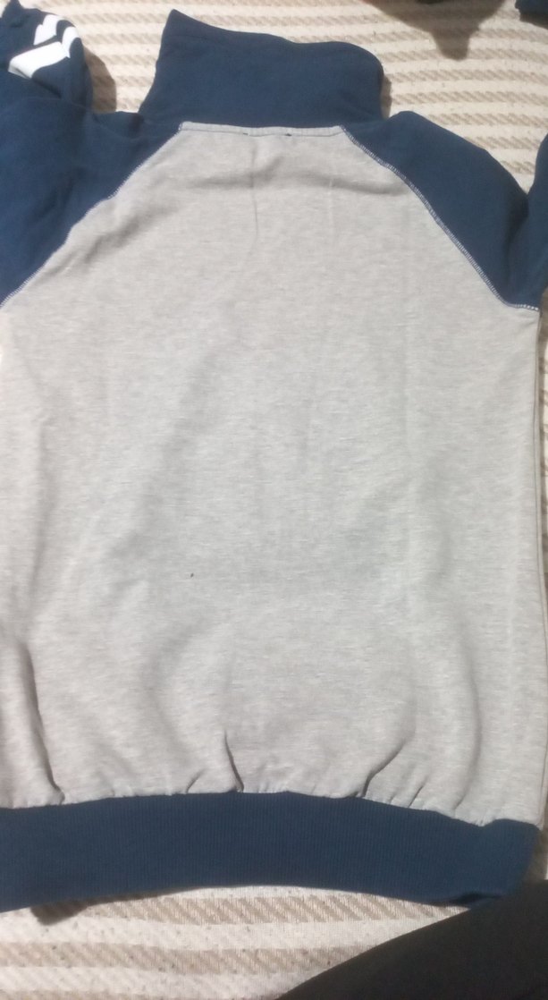 Gri Baskılı Erkek Sweatshirt - Görsel 3