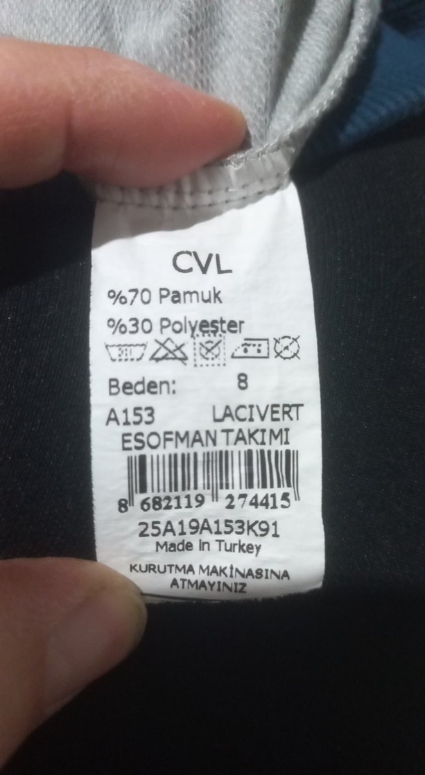 Gri Baskılı Erkek Sweatshirt - Görsel 4