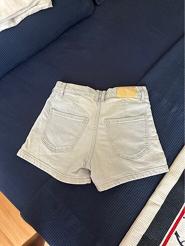 Zara Kız çoçuk kot şort buz mavisi
