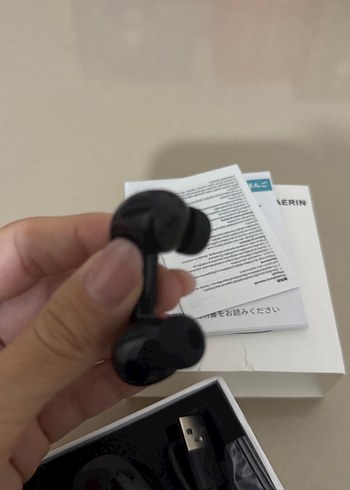 Kablosuz Siyah Kulaklık - Görsel 7