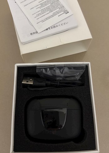 Kablosuz Siyah Kulaklık - Görsel 4