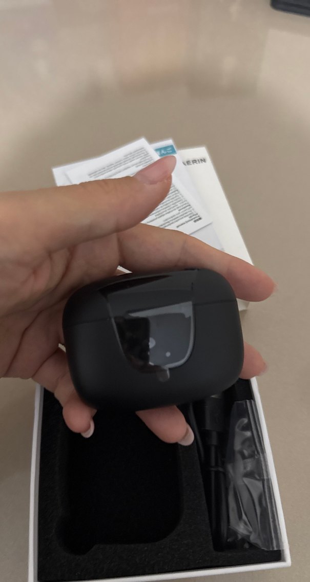 Kablosuz Siyah Kulaklık - Görsel 5