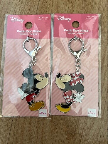 Disney anahtarlik mickey minnie mouse