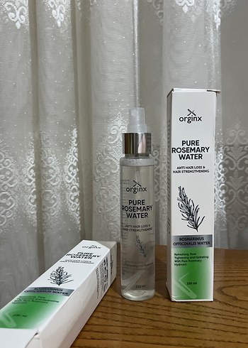 Orginx Saf Biberiye Suyu Saç Toneri 100 ml