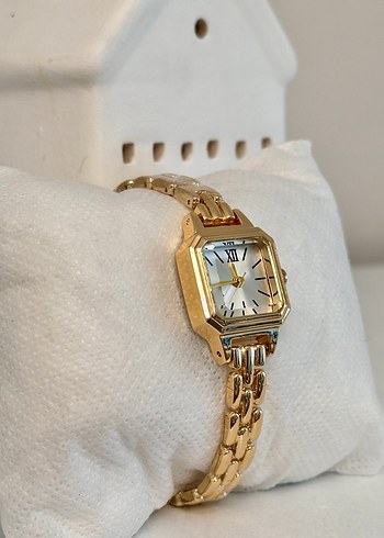 American Vintage Vintage Kare Altın Renk Kadın Kol Saati