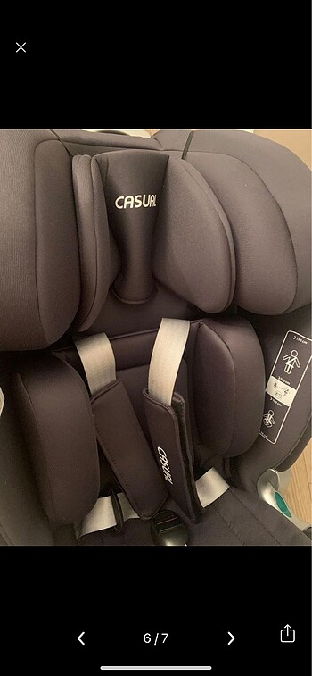 9- 36 kg Beden Casual oto koltuğu