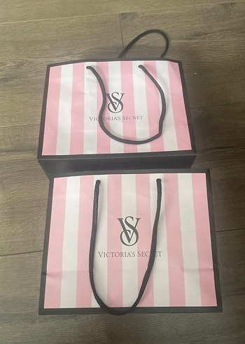 Victoria's Secret karton poşet(2 adet) - Görsel 2