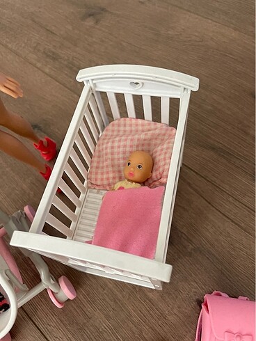 Barbie Barbie ve bebek barbie seti