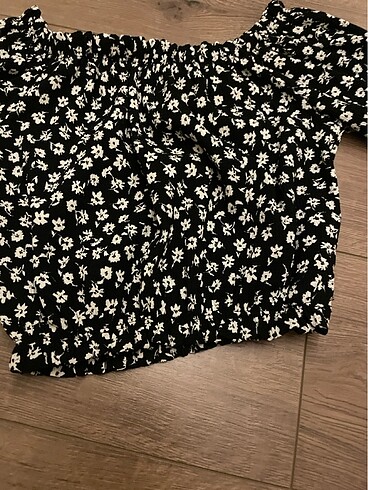 m Beden Crop bluz(s-m)
