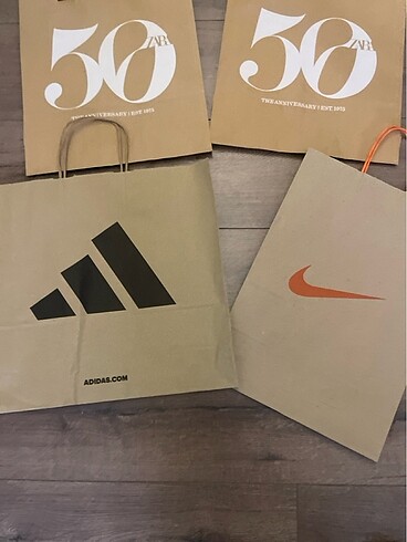 Zara kâğıt poşet(6 adet) - Görsel 4