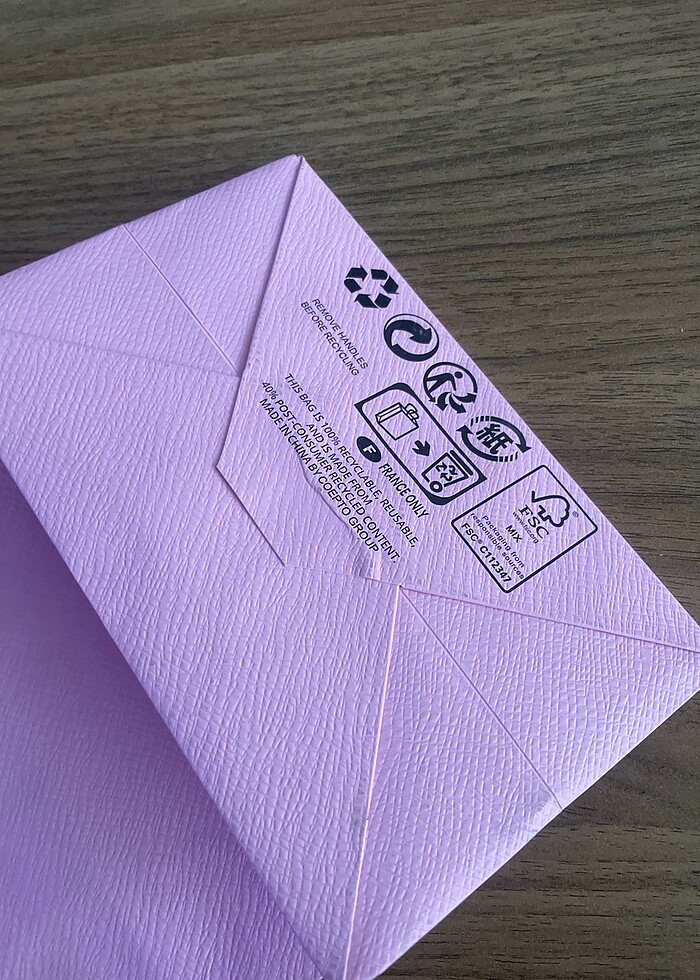 Swarovski karton poşet - Görsel 3