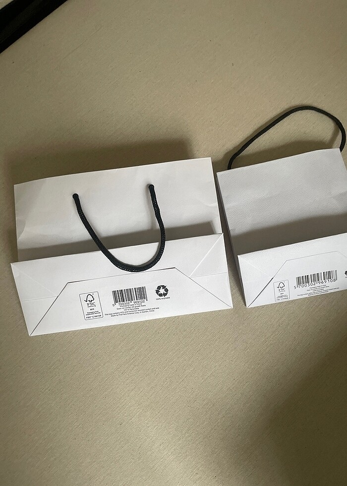 Pandora karton poşet(2 adet) - Görsel 2