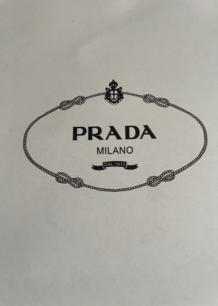 Prada karton poşet - Görsel 2