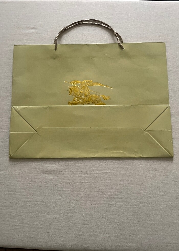 Burberry karton çanta - Görsel 3