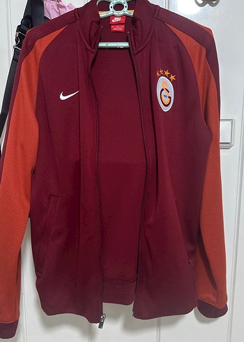 Nike Galatasaray Fermuarlı Koyu Kırmızı Erkek Ceket