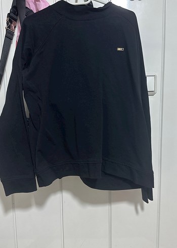 U.S Polo Assn. Kadın Beyaz Yüksek Yaka Uzun Kollu Sweatshirt