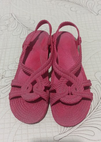 Pembe pilajlık Kadın Sandalet