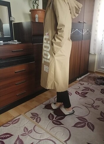 36 Beden camel Renk Trenhcoat