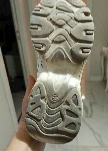 Beyaz Kadın Günlük Spor Ayakkabı - Görsel 3