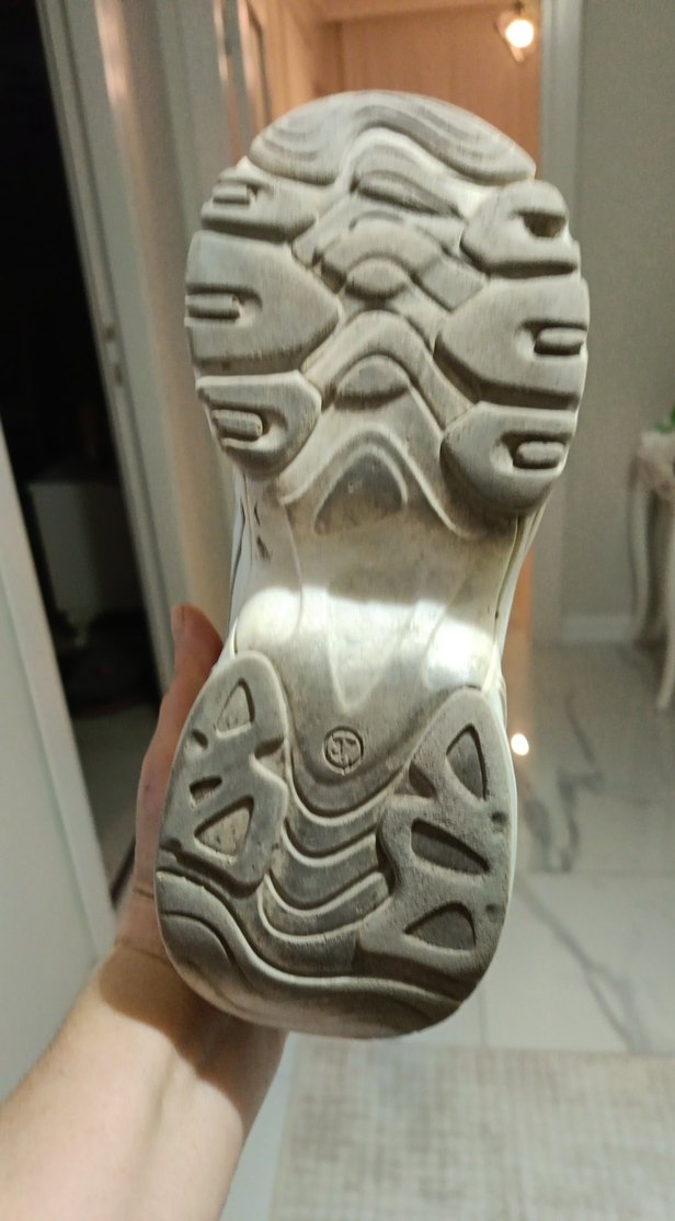 Beyaz Kadın Günlük Spor Ayakkabı - Görsel 3