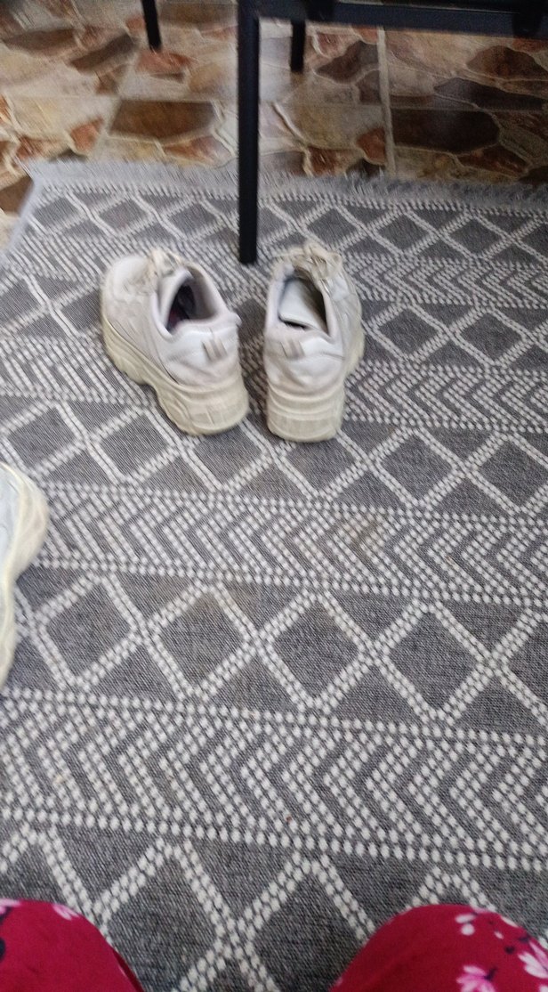 Beyaz Platform Topuklu Minimalist Kadın Spor Ayakkabı - Görsel 2