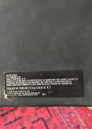 MAC Krem ve Koyu Tonlarda Göz Farı Paleti - Görsel 5