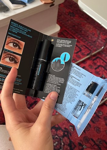 MAC Su Gecirmez Siyah Maskara Fix Plus