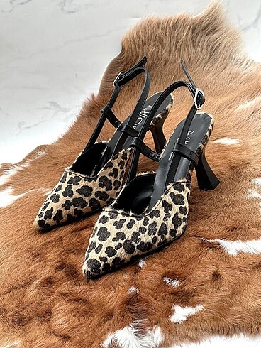 Topuklu leopar 36-40