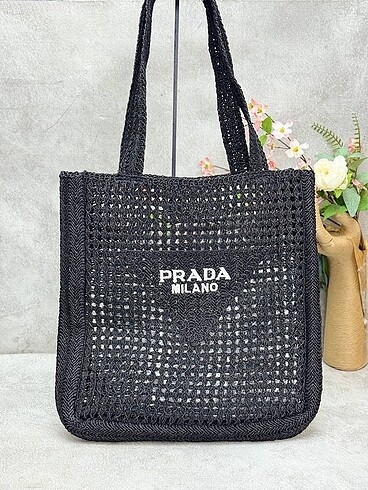 Prada Prada woody tote