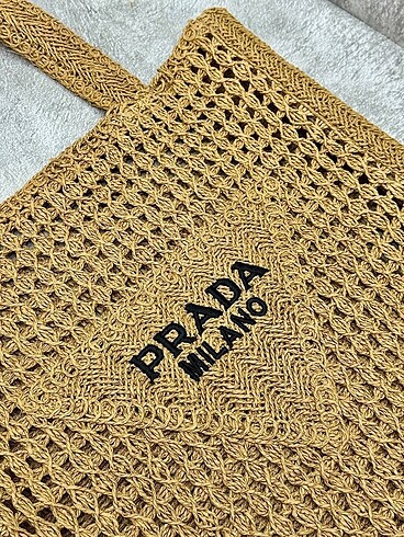 Beden camel Renk Prada woody tote