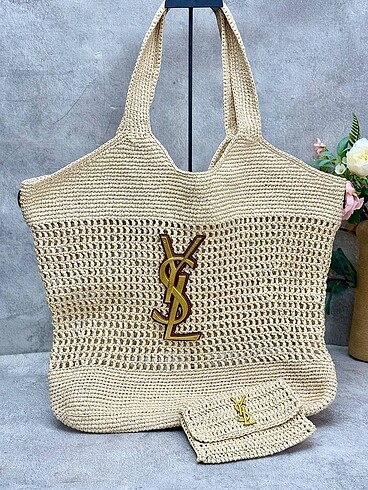 Yves Saint Laurent Ysl raffia