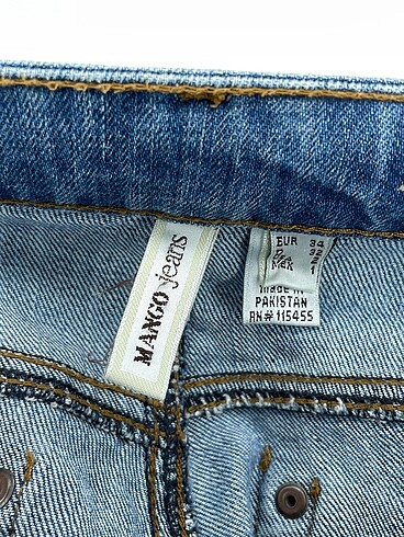 34 Beden çeşitli Renk Mango Jean / Kot %70 İndirimli.