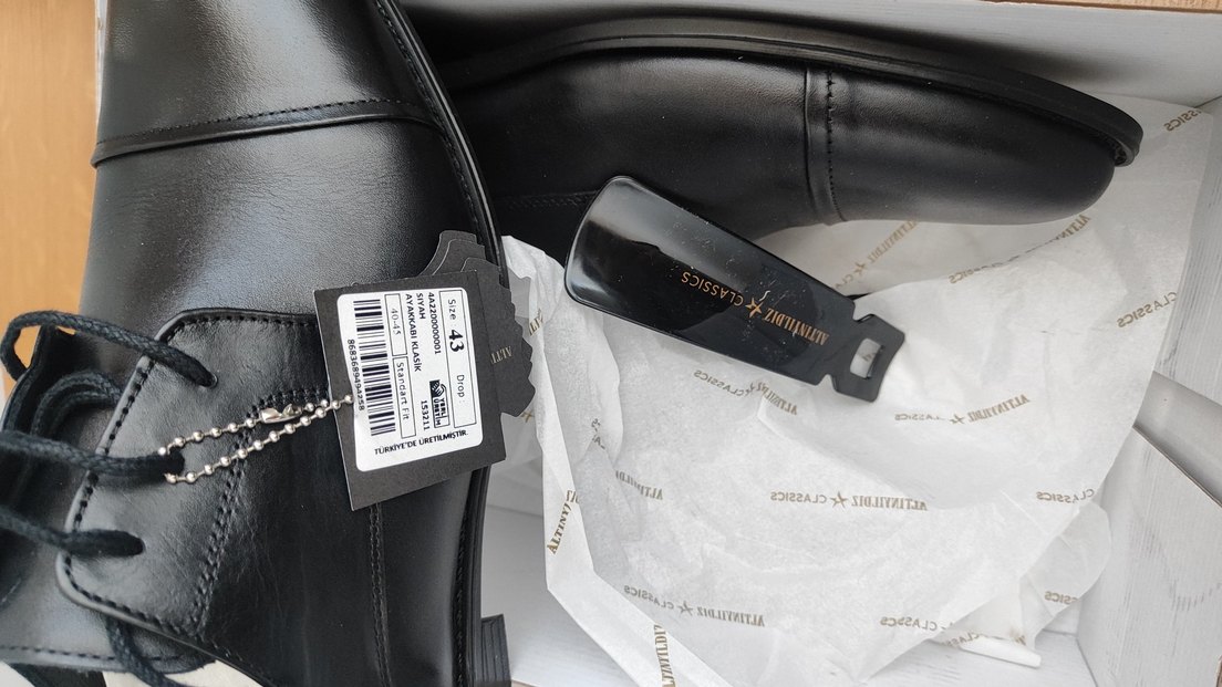 Siyah Erkek Takım Ayakkabısı - Görsel 2