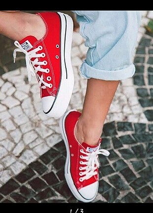 Kırmızı Converse Spor Ayakkabı