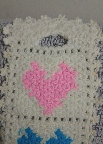 Çok Renkli Kalp Desenli Banyo Süngeri - Görsel 2