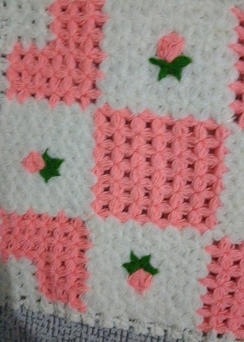 Renkli El Örgüsü Banyo Süngeri - Görsel 3