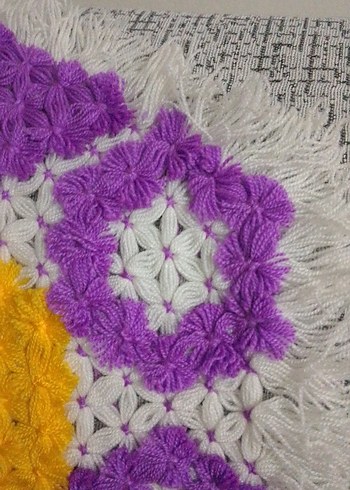 Renkli Çiçek Desenli Banyo Süngeri - Görsel 3