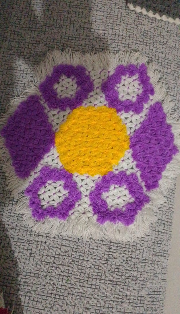 Renkli Çiçek Desenli Banyo Süngeri - Görsel 2