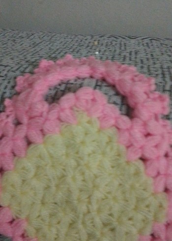 Pastel Renkli Örgü Banyo Süngeri - Görsel 3