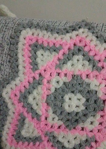 Çok Renkli Örgü Banyo Süngeri - Görsel 3