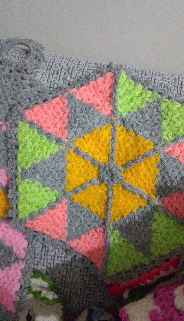 Çok Renkli Örgü Desenli lif - Görsel 3