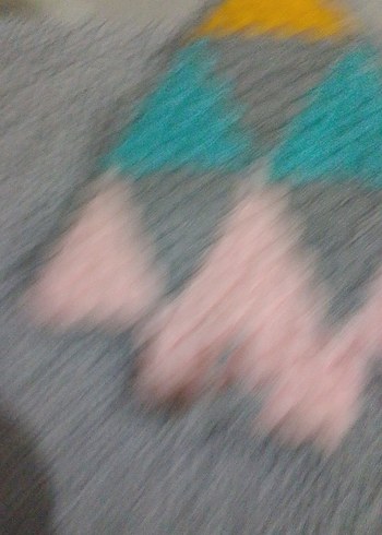 Çok Renkli Üçgen Banyo Süngeri - Görsel 4