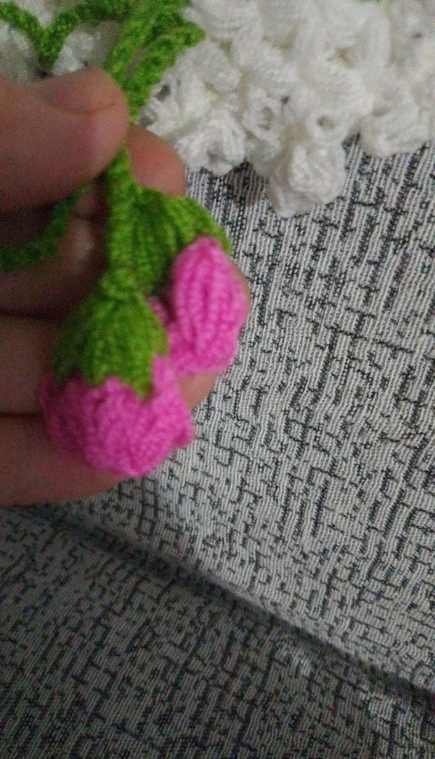 Renkli Örgü Banyo Süngeri - Görsel 2