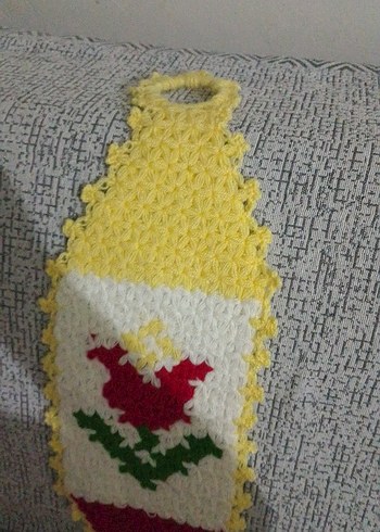 Renkli Örgü Banyo Süngeri - Görsel 2