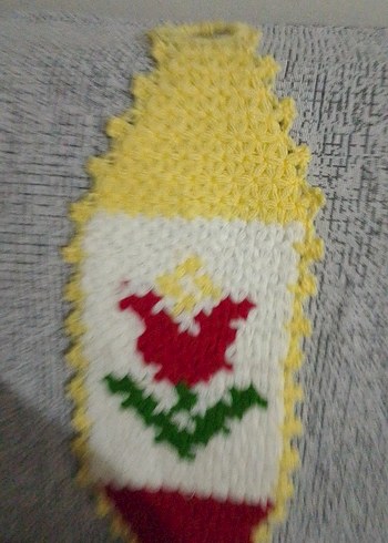 Renkli Örgü Banyo Süngeri - Görsel 3