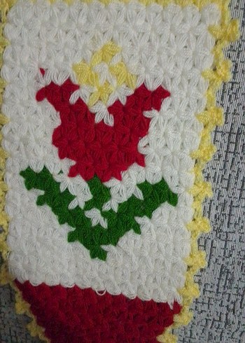 Renkli Örgü Banyo Süngeri - Görsel 4