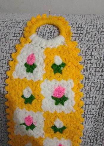 Çiçek Desenli Renkli Banyo Süngeri - Görsel 3